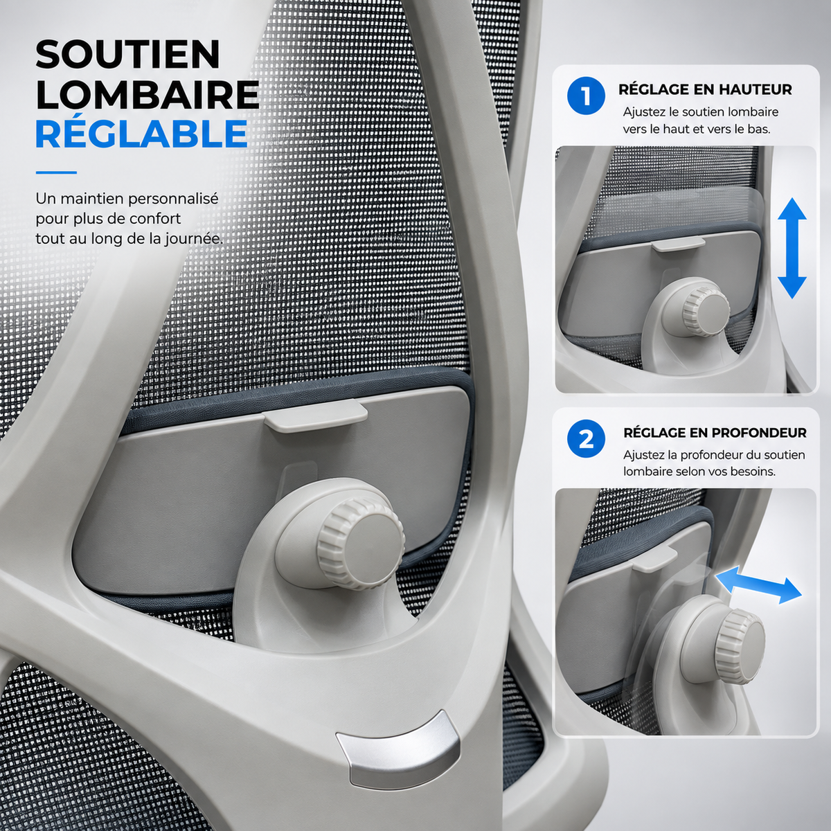 Chaise ergonomique BD-3250