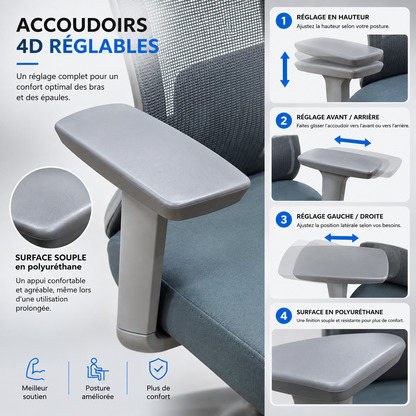 Chaise ergonomique BD-3250