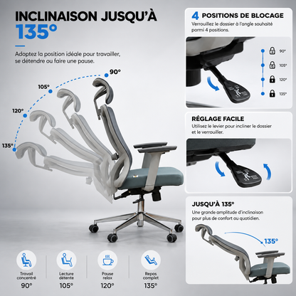Chaise ergonomique BD-3250