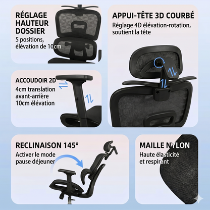 Chaise ergonomique 627A