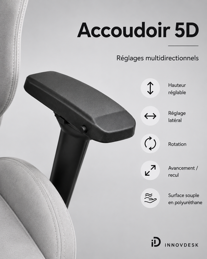 Chaise Gaming GS-007 (tissu)
